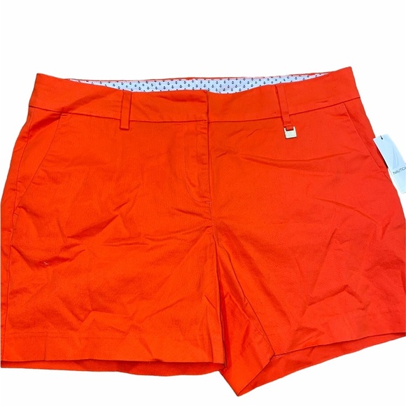 Nautica Pants - Nautica orange shorts size 10 new with tags